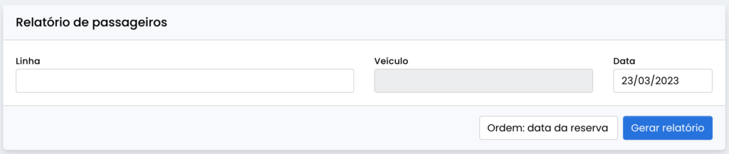 personalizar relatório